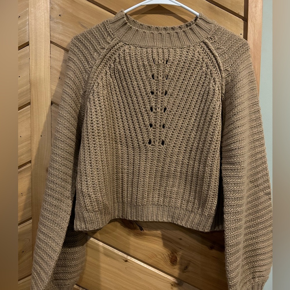 Crop top sweater. New without tags.